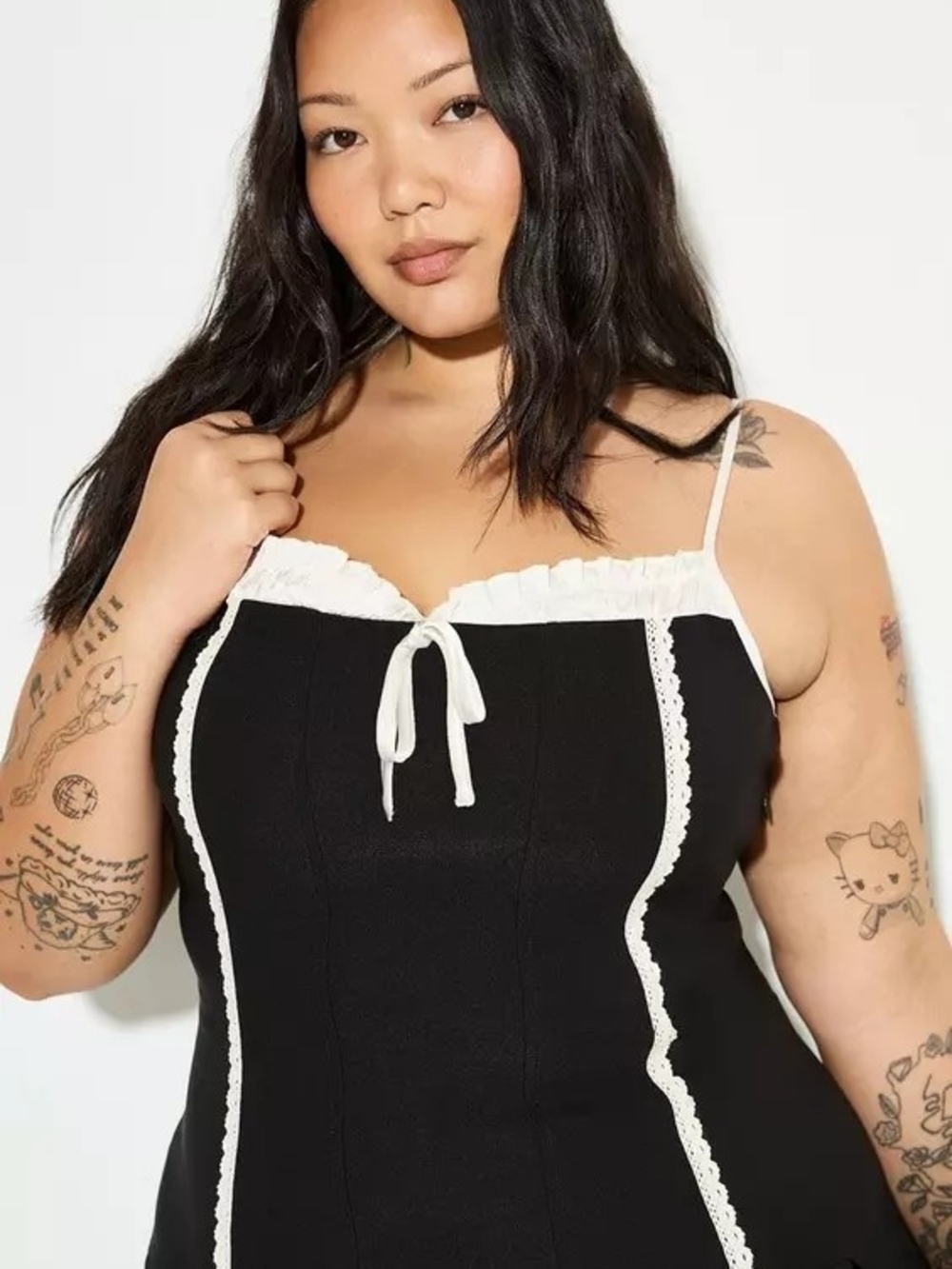 Nwt 3x TORRID LoveSick Drop-Waist Coquette Dress - Picture 5 of 7